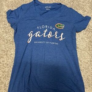 University of Florida v neck tshirt